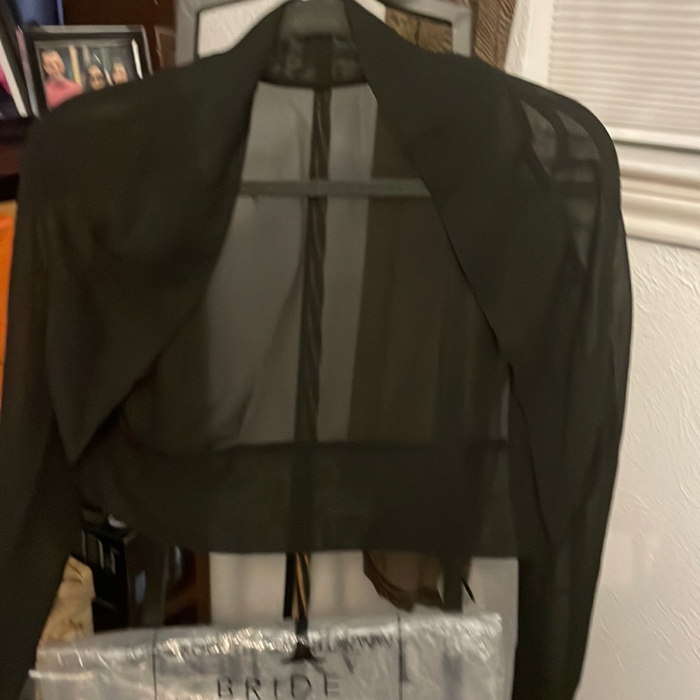 Chiffon bolero size 14